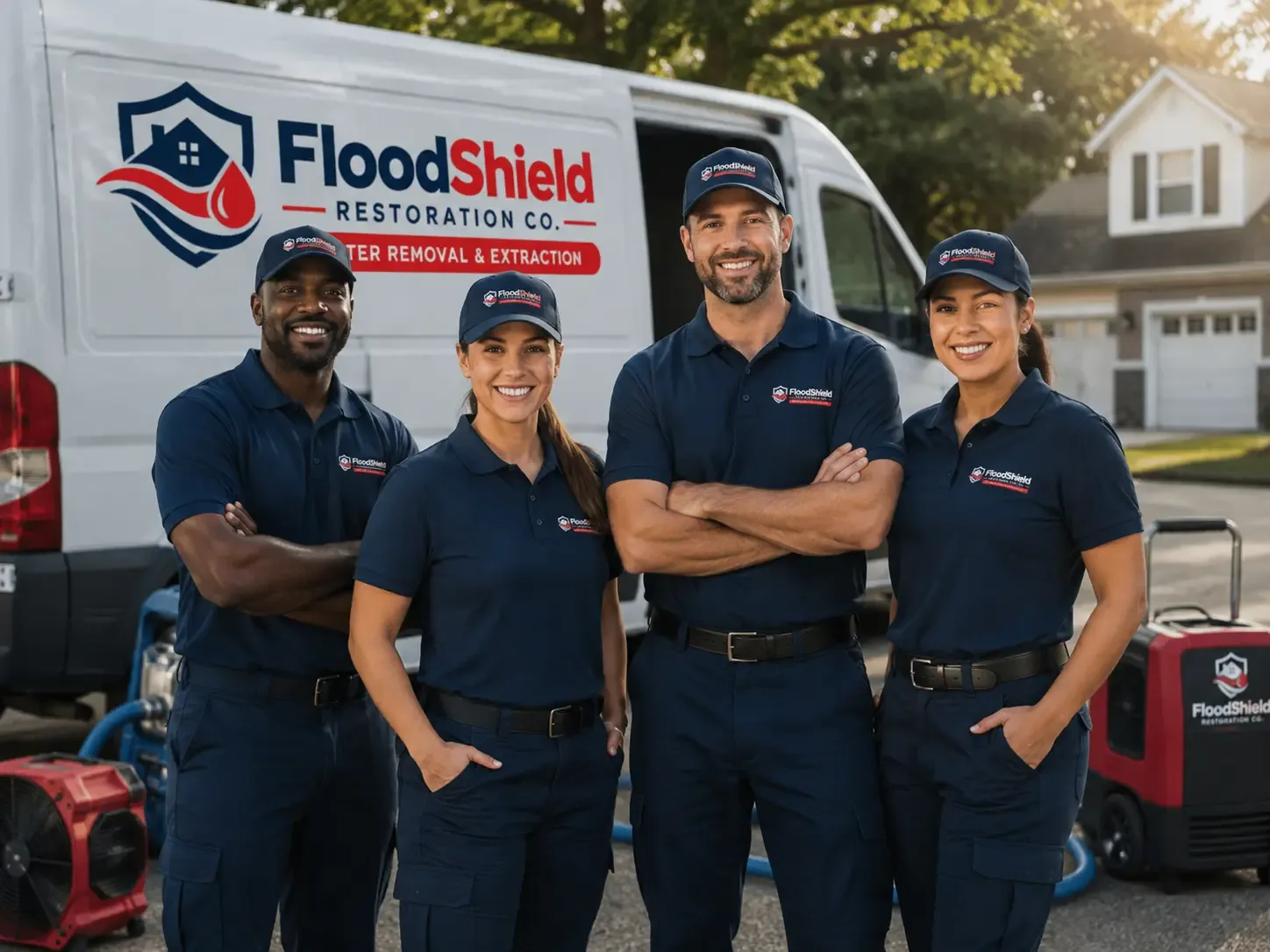 Flood Damage Restoration company in New Freeport, PA